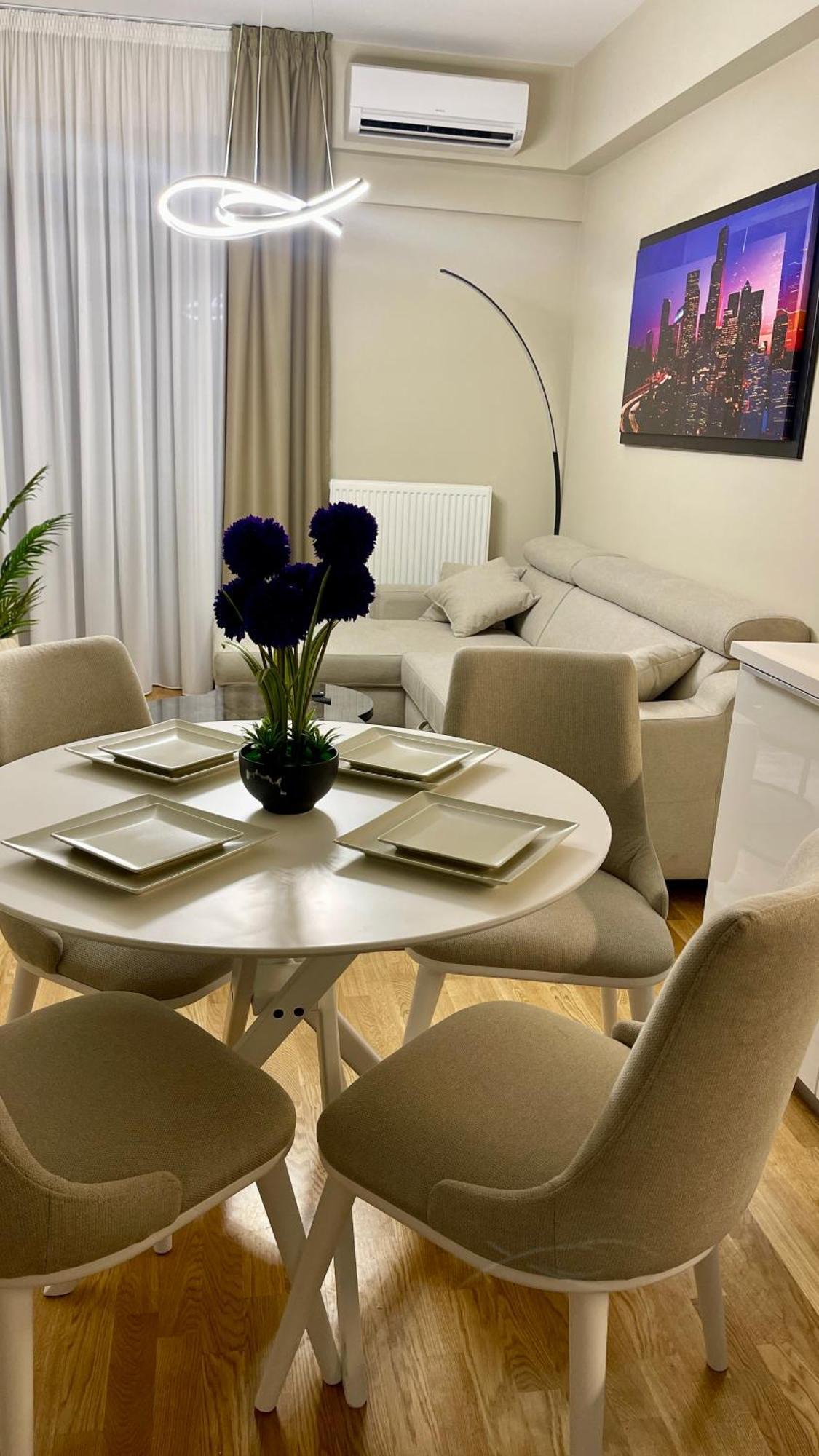 Diamond Of Skopje Luxury Apartment 18Th Floor Zewnętrze zdjęcie