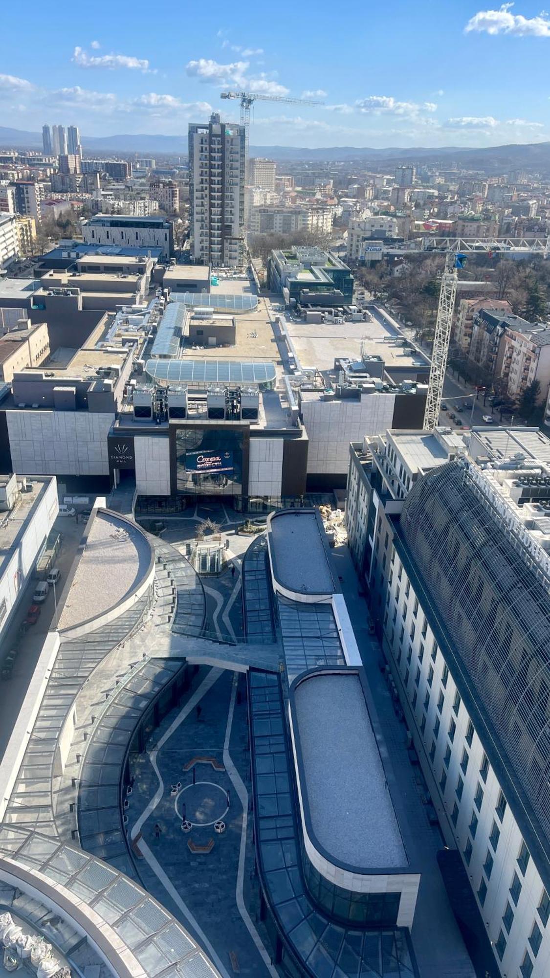 Diamond Of Skopje Luxury Apartment 18Th Floor Zewnętrze zdjęcie