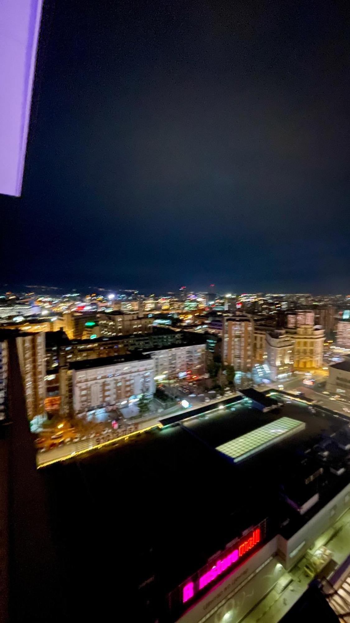 Diamond Of Skopje Luxury Apartment 18Th Floor Zewnętrze zdjęcie