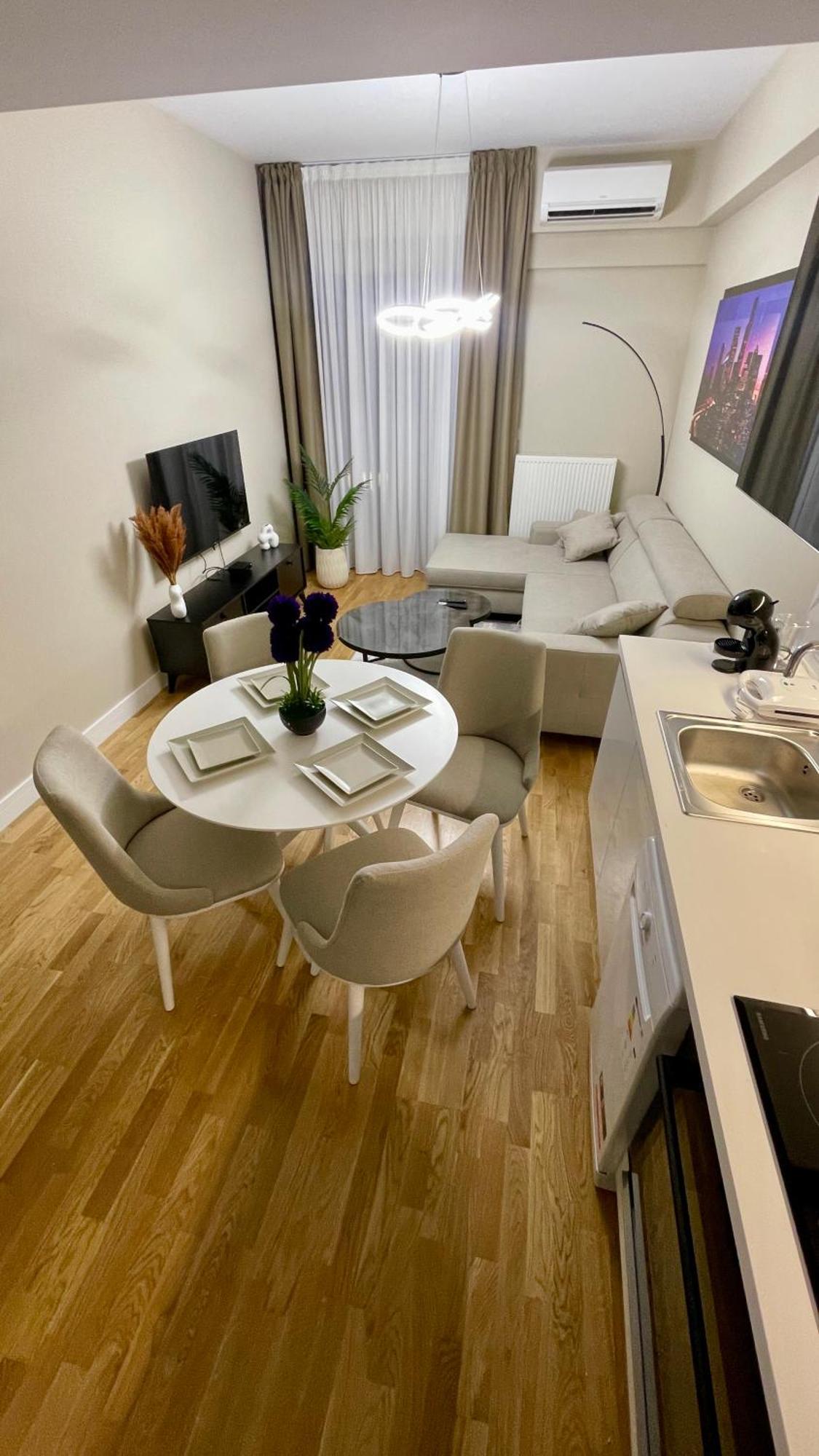 Diamond Of Skopje Luxury Apartment 18Th Floor Zewnętrze zdjęcie
