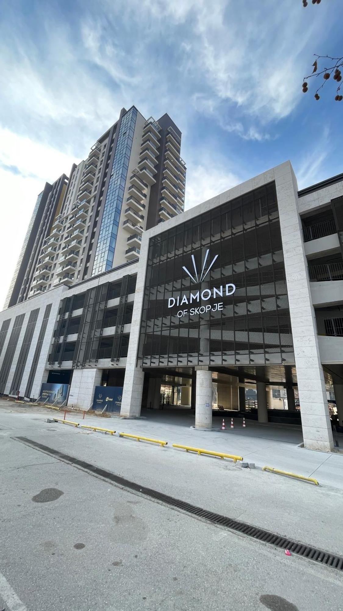 Diamond Of Skopje Luxury Apartment 18Th Floor Zewnętrze zdjęcie